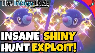 EASY Shiny Popplio Exploit for Pokemon Indigo Disk [upl. by Nena777]