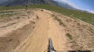 Awesome track For IXS down hill cup in Les 2 alpes [upl. by Hoeg]