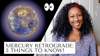 Mercury Retrograde 2021 5 Things to Know ♒🔮✨ [upl. by Ecallaw]