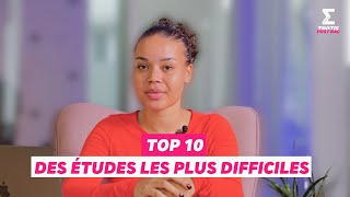 TOP 10 des études les plus difficiles [upl. by Fredette328]