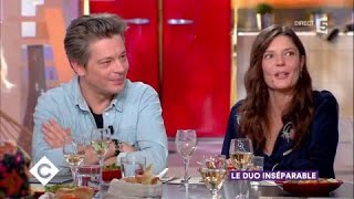 Benjamin Biolay et Chiara Mastroianni au dîner  C à Vous  22112017 [upl. by Oemor]