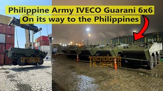 Breaking Philippine Army IVeco 6x6 APC on its Way to the PH [upl. by Meibers630]