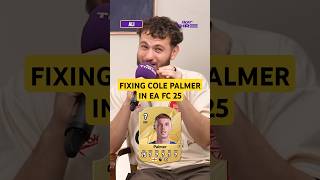 FIXING COLE PALMERS EA FC 25 CARD 🔥 shorts soccer football [upl. by Sirroned789]