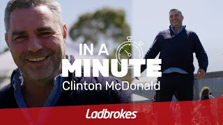 In A Minute with Clinton McDonald [upl. by Anchie245]