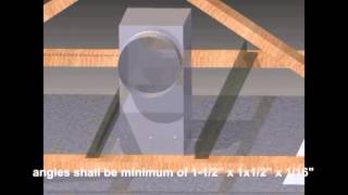 Ceiling Radiation Damper Installation Guide [upl. by Lala]