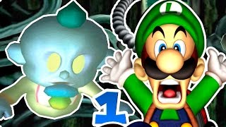 👻 LUIGI´s MANSION 👻  Zona 1 ¿¡Me GANÉ una MANSIÓN  Con TODOS los Boo ᴴᴰ [upl. by Akemet]