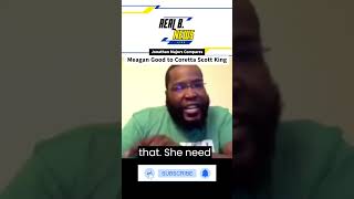 Jonathan Majors Compares Meagan Good to Coretta Scott King news funny [upl. by Deena]