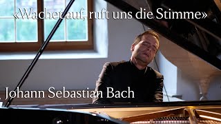 Francesco Piemontesi  Johann Sebastian Bach «Wachet auf ruft uns die Stimme» [upl. by Aserret]