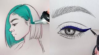 ODDLY SATISFYING ART VIDEOS 🤤😍 Part 6  Natalia Madej Compliation [upl. by Moclam]