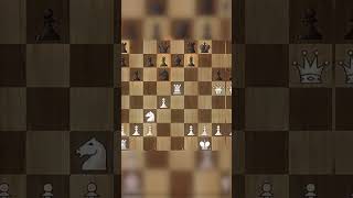 Two Brilliant moves 😲  Ruy Lopez checkmate trap chess [upl. by Hillary156]