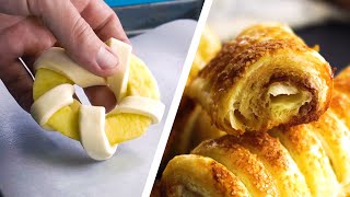 25 Simple Savory Puff Pastry Recipes [upl. by Marvel]