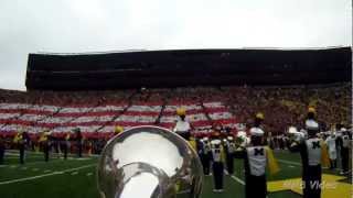 University of Michigan Marching Band plays quotThe StarSpangled Bannerquot [upl. by Offen]