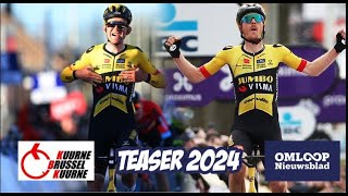 TRAILEROMLOOP HET NIEUWSBLAD amp KUURNE BRUSSEL KUURNE 2024 [upl. by Torrell]