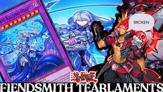 TEARLAMENT FIENDSMITH  DECK PROFILE  COMBO TUTORIAL  POST BANLIST [upl. by Bondie]