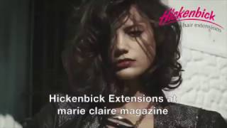 Hickenbick Hair Extensions at marie claire magazine [upl. by Anastos710]