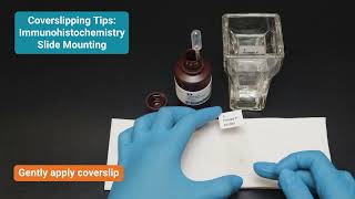 Immunohistochemistry Slide Mounting Tips for Coverslipping [upl. by Olimreh86]