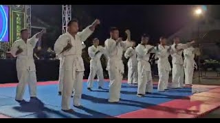 DEMONSTRASI KARATE KYOKUSHIN di YONBEKANG 2 MWJ KOSTRAD MALANG [upl. by Waynant]