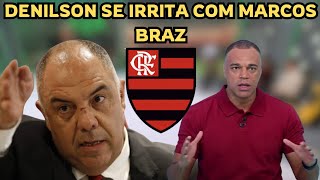 O DIA EM QUE DENILSON PEGOU AR COM O VICEPRESIDENTE DO FLAMENGO MARCOS BRAZ [upl. by Yrrab]