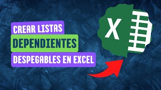 Crear una lista desplegable dependiente en Excel método fácil excel excelformulas excelavanzado [upl. by Ynattir]