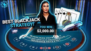 I FOUND THE BEST BLACKJACK STRATEGY [upl. by Kaiulani]