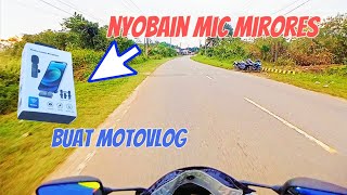 motovlog pake hp nyobain mic mirores motovlogmodalhp motovlogpemula [upl. by Herald]