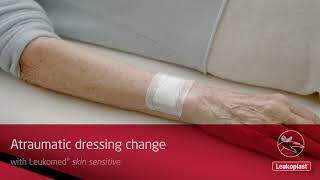 Leukomed Skin Sensitive Dressing Change [upl. by Max]