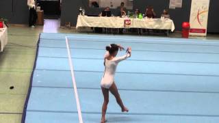 Deutschland Pokal 2015 Lara Marie Hinsberger AK11 Fx [upl. by Rockwood117]