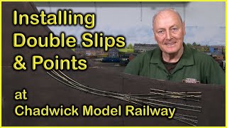 PECO DOUBLE SLIPS and POINTS at Chadwick Model Railway  220 [upl. by Carlen]