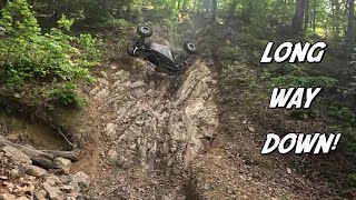 Choccolocco Mountain Off Road Park  Nasty Roll on Violator Hill [upl. by Atteuqehs]