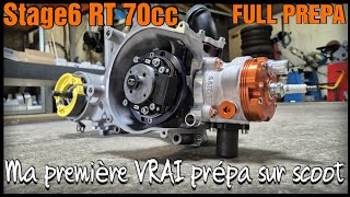 vlog Stage 6 RT 70cc nitro  un vrai moteur de course 💪 partie 13 [upl. by Maximilianus]