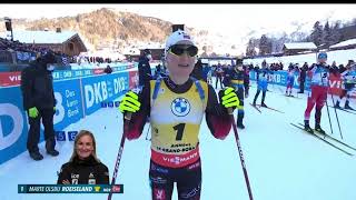 AnnecyLe Grand Bornand Womens Mass Start  202122 Biathlon World Cup [upl. by Lannie]