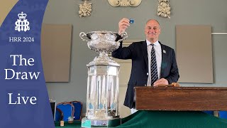 The Draw Live  Henley Royal Regatta 2024 [upl. by Noisla]