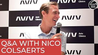 Golfer Nico Colsaerts on his health and why he choose to live in Dubai [upl. by Dunton]