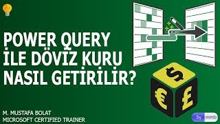 Excel Power Query ile İnternetten Döviz Kuru Çekmek [upl. by Ennayllek]