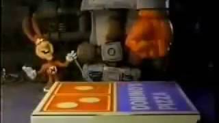 The Noid  Will Vinton Dominos pizza commericals [upl. by Aneba]