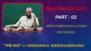 2020 Past Paper  Structured Essay amp Essay [upl. by Rednasxela]