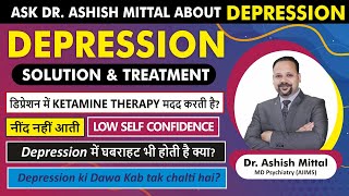 Depression ki dawa kaise band kare Depression treatment in hindi  Depression ka ilaj  Dr Ashish [upl. by Airogerg343]