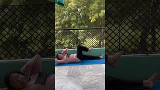 Exercise to build core Strength and Stamina ShardaSinha omshanti [upl. by Hallett]