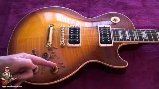 Gibson Jimmy Page Les Paul 1995 Guitar Rare closeup review [upl. by Alodi]