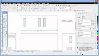 Drawing to scale in Corel DESIGNER X6 [upl. by Ainegul]