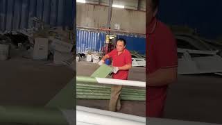 Packaging process of iron lamp post [upl. by Teeter8]