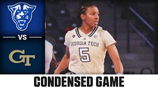 Georgia State vs Georgia Tech Condensed Game  202324 ACC Women’s Basketball [upl. by Naleek]