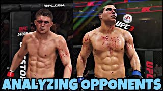 quotANALYZING OPPONENTSquot in EA SPORTS UFC 3 [upl. by Royce]