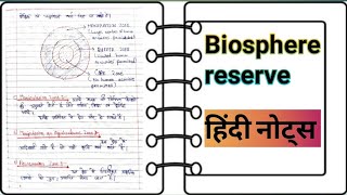 biosphere reserves in hindi notes biosphere reserves in India Msc 3rd semester [upl. by Cissiee848]