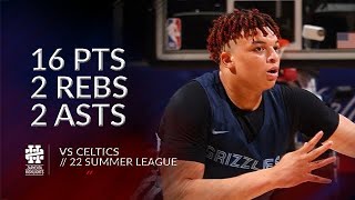 Kenny Lofton Jr 16 pts 2 rebs 2 asts vs Celtics 2022 Summer League [upl. by Narra]