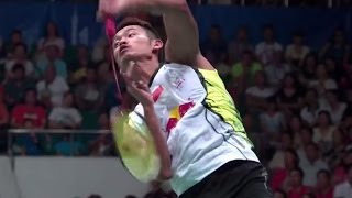 L Dan v Lee CWMSF Wang Lao Ji BWF World Champ2013 [upl. by Aihsei428]