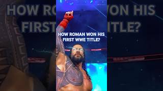 Roman Reigns FIRST WWE Championship wwe romanreigns shorts [upl. by Wengert]