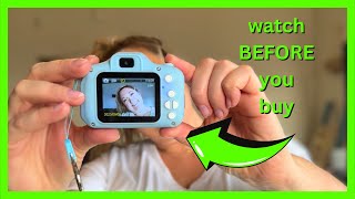 Kids Camera Amazon Influencer Onsite Commission Video Review Example [upl. by Aztinay]