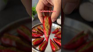 Lal Mirch ka Achar foodshorts picklerecipe lalmirchkaachar mirchikaachar indianfood shortsfeed [upl. by Ynaffik224]