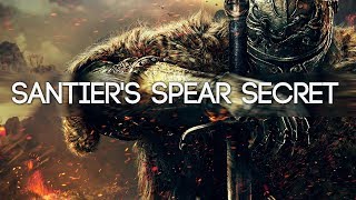 Dark Souls 2 Santiers Spear Secret [upl. by Arhoz339]